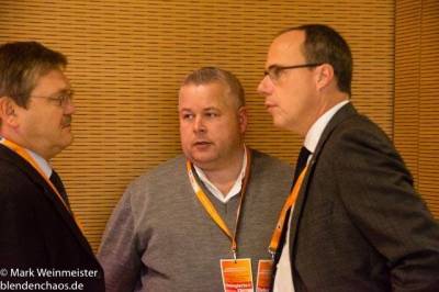 Im Gesprch mit Innenminister Peter Beuth.