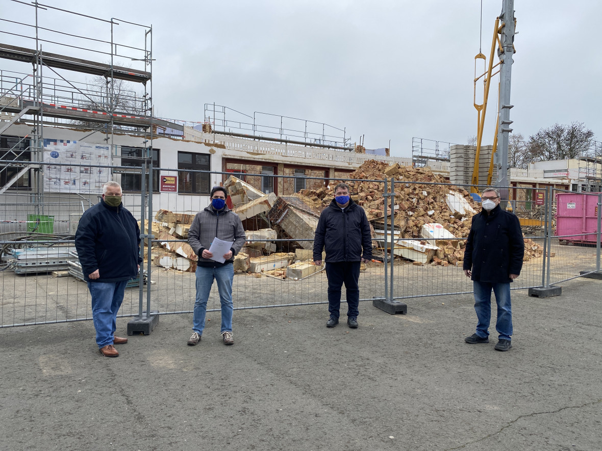 V. l. n. r. Karsten Schenk, Michael Schr, Mark Weinmeister und Reinhard Otto